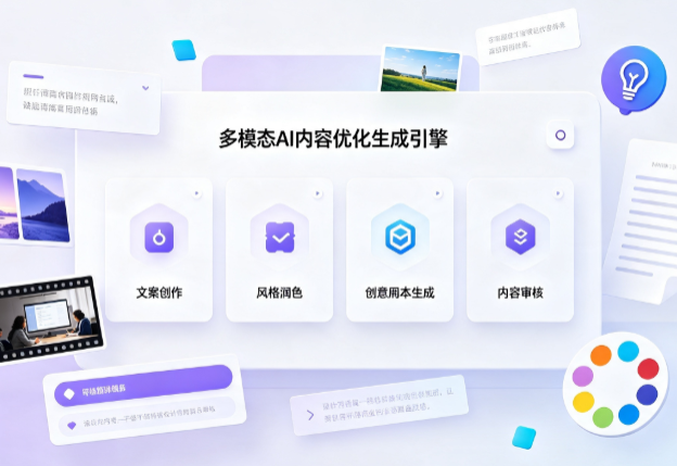 连云区AI智能内容优化创新 多模态生成技术丰富数字内容创作生态